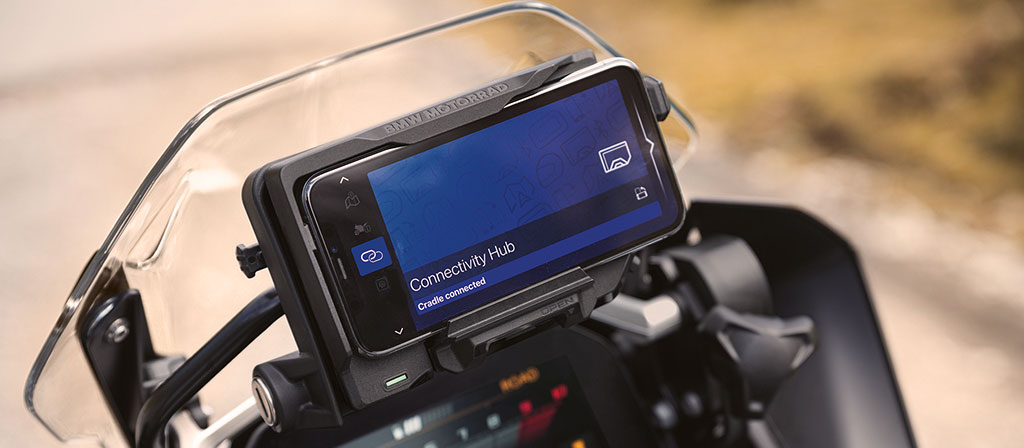  Motorrad 純正 Connected Ride Cradle BMW Motorrad ConnectedRide Cradle | BMW Motorrad
