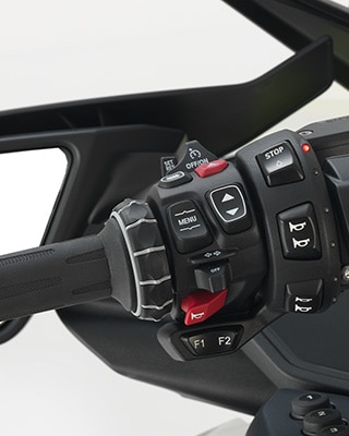 Unités de commande supplémentaires éclairées