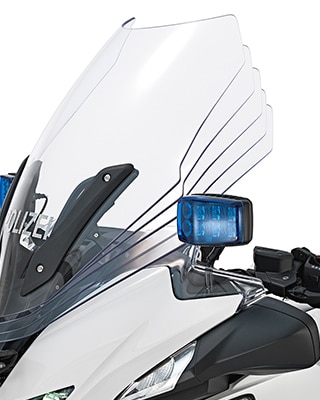 Pare-brise réglable