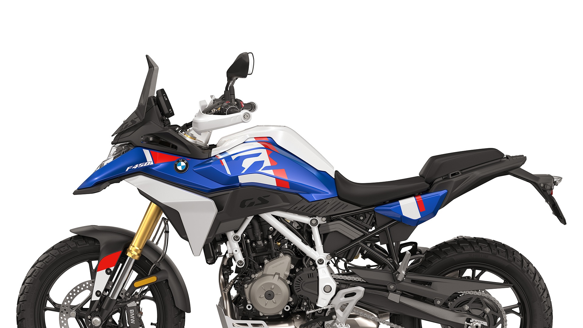 The GS Flyline of the F 450 GS from BMW Motorrad