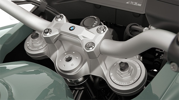 La fourche réglable de la F 900 GS de BMW Motorrad