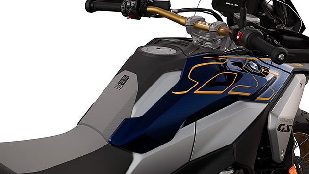 The graphic design of the BMW R 1300 GS Biscaya with Option 719 equipment