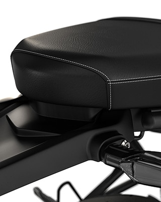 We see the LED indicator of the R nineT Pure.