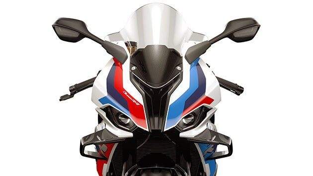 Nous voyons ici l'asymétrie des couleurs de la M RR avec les couleurs de base bleu clair, bleu foncé et rouge.