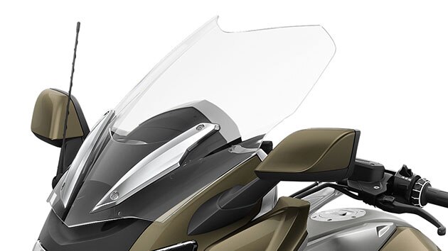 K 1600 GTL electrically adjustable windscreen